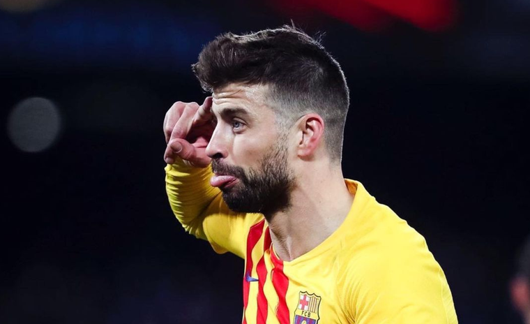 Piqué está a pocos días de cumplir 36 años.