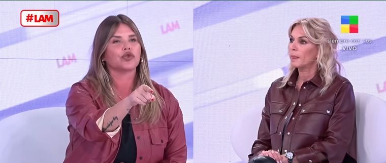 Las panelistas se pelearon en vivo. Las panelistas se pelearon en vivo.