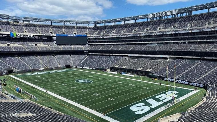 El estadio donde mañana jugará la Selección argentina Foto: NFL
