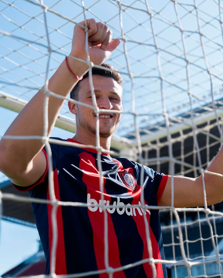 Bruera llegó a San Lorenzo en agosto, pero en seguida fue cedido a Barracas Central. Foto: San Lorenzo