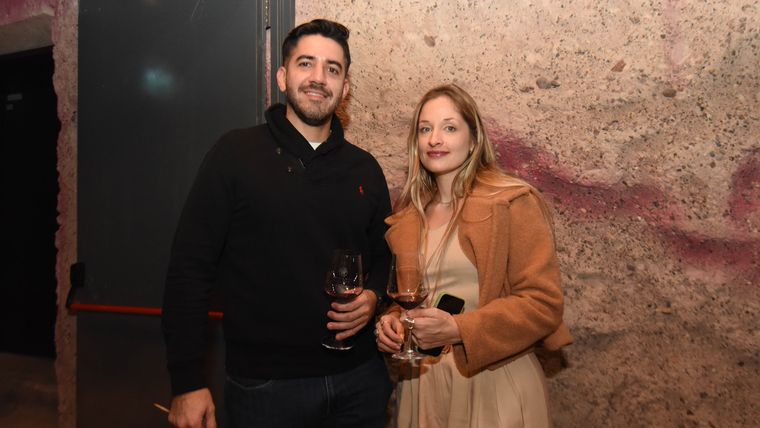 Luis Rimoldi y Bianca Bonifati.
