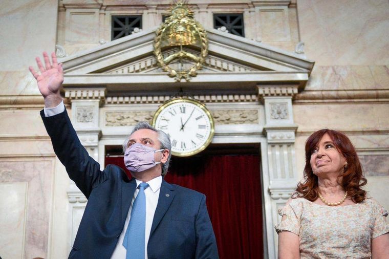 Cristina dice que los allegados al presidente juegan contra ella Foto: Telam