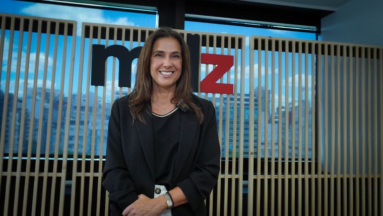 María Eugenia Talerico visitó la redacción de MDZ para una entrevista mano a mano. Foto: Analía Melnik/MDZ