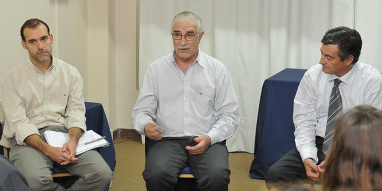 Armando Bertranou (centro) escuchó a los empresarios mendocinos. Foto: Pachy Reynoso / MDZ