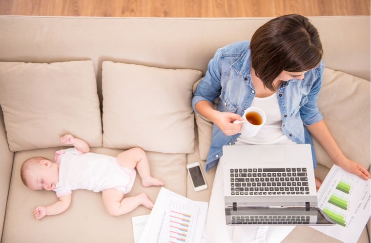 La maternidad no debería ser sacrificio sino goce. Foto: shutterstock