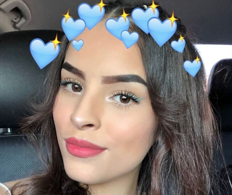 Andrea Chagi, la hermana gemela de Kimberly Loaiza Foto: Archivo