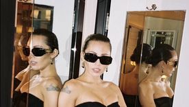 Total black, el look elegido por Miley para celebrar su cumpleaños número 31. Foto: Instagram: @mileycyrus