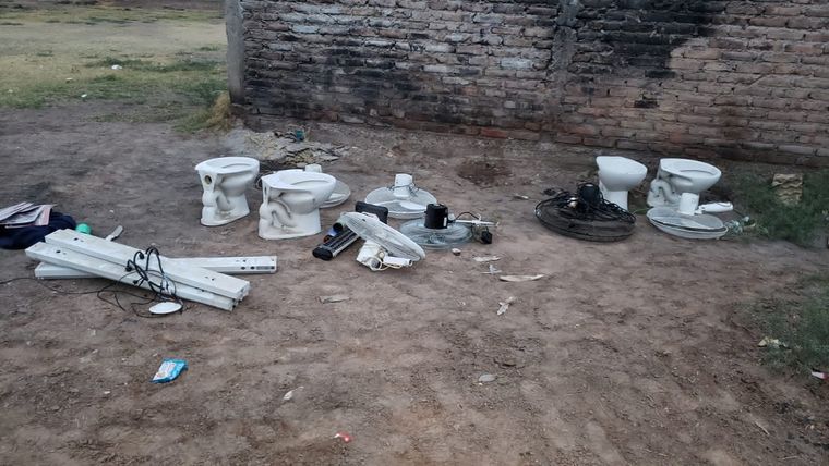 Los elementos robados fueron hallados y hay un detenido Foto: Ministerio de Seguridad
