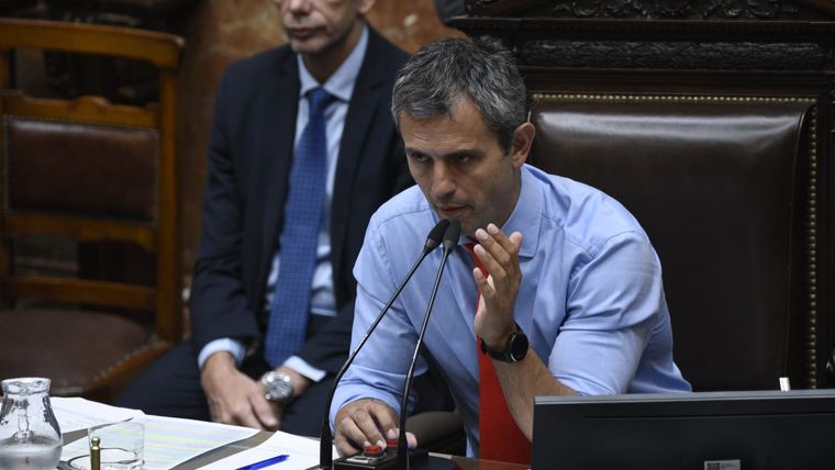 El  presidente de la Cámara de Diputados, Martín Menem. Foto: Juan Mateo Aberastain / MDZ