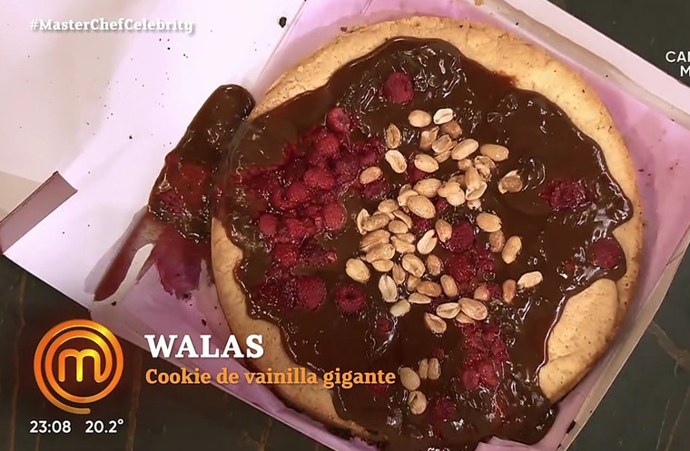 La cookie que dejó afuera a Walas. Créditos: Captura La cookie que dejó afuera a Walas. Créditos: Captura