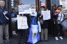 Los estudiantes y personal docente vienen realizando medidas de fuerza desde el veto del presidente a la Ley de Financiamiento Universitario Foto: Juan Mateo Aberastain Zubimendi / MDZ.
