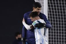 Carlos Lampe y su admiración por Messi. Foto: Instagram Lampe Carlos Lampe y su admiración por Messi. Foto: Instagram Lampe