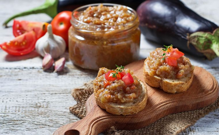 Caviar de berenjena Una receta simple y deliciosa en pocos minutos Foto: Shutterstock