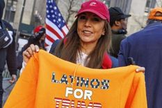 Donald Trump obtuvo un avance histórico entre el voto latino. Foto: REUTERS