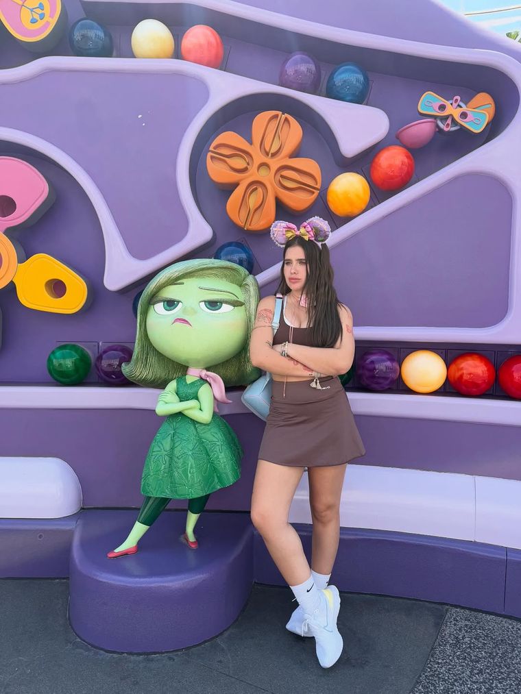 La influencer llevó minimalismo en su regreso a Orlando. La influencer llevó minimalismo en su regreso a Orlando.