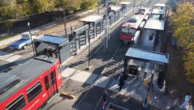 Metrotranvía en Mendoza.