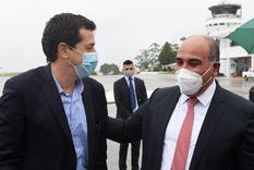 juan manzur y wado de pedro prometieron importantes obras para santiago del estero