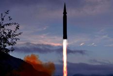 misil hipersónico Corea del Norte Varias naciones tienen armas hipersónicas y las prueban. Foto: Efe. misil hipersónico Corea del Norte Varias naciones tienen armas hipersónicas y las prueban. Foto: Efe.