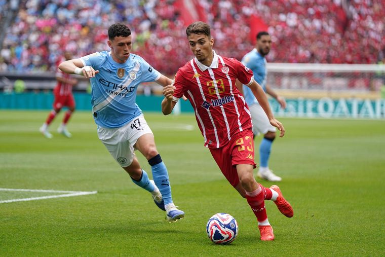 El Manchester City derrota 2-0 al Wydad con goles de Foden y Doku. Foto: EFE