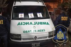 La ambulancia con que los narcos repartían droga a domicilio vestidos de médicos