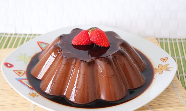 Una delicia super fácil de elaborar: flan de chocolate