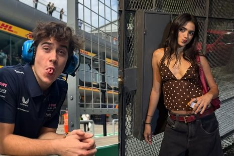 Franco Colapinto y Maia Reficco, juntos. Franco Colapinto y Maia Reficco, juntos.