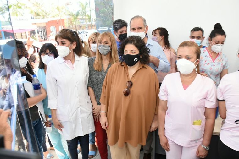 Vizzotti ponderó la campaña de vacunación de una de las provincias más cuestionadas