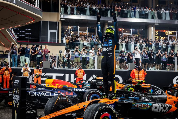 Lando Norris confirmó qué dorsal utilizará en 2026 tras ganar su primer campeonato mundial de F1.