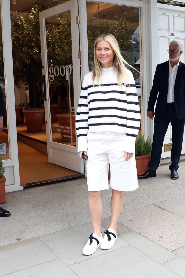 Las famosas e influencers lo eligen para el otoño. ¡Es el jersey a rayas! Foto: Vogue