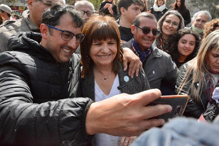Patricia Bullrich estuvo este martes en Córdoba, que será uno de los ejes de su campaña Foto: Prensa Bullrich