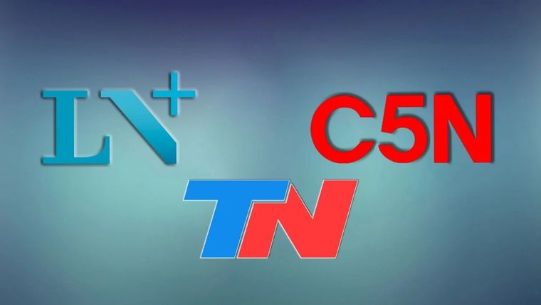 Tensa pelea por el rating entre las señales de noticias que lideran la audiencia Foto: Redes sociales