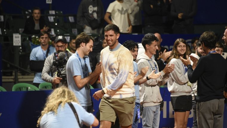 Delbonis tuvo su merecido reconocimiento. Foto: Juan Mateo Aberastain Zubimendi / MDZ