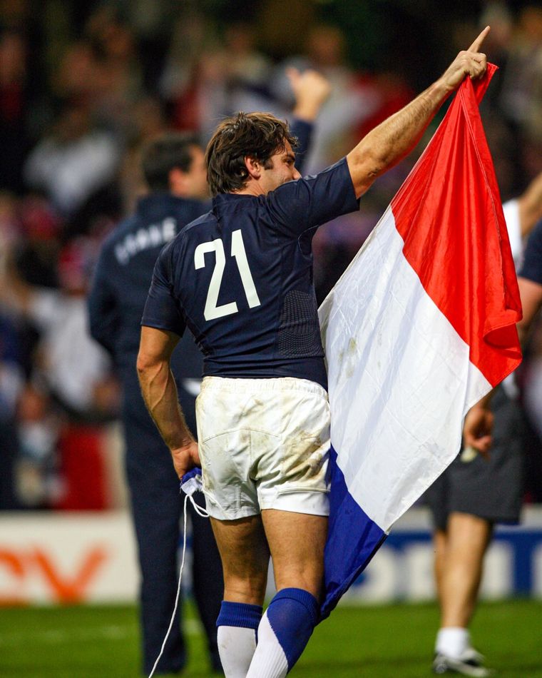 Dominici con la camiseta de su Selección Foto: France Rugby