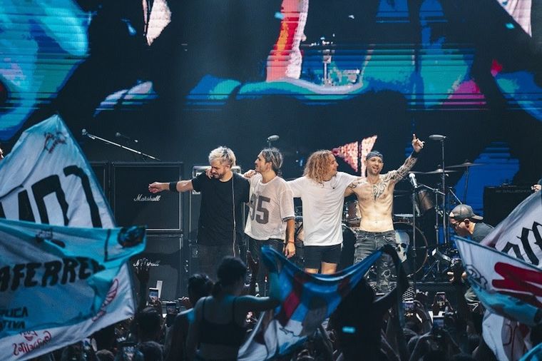 Airbag anunció un segundo show en el estadio de Vélez. Foto: Gentileza Live Dale Play