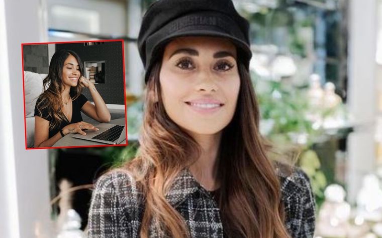 Emprendedora La pareja de Messi lleva adelante un proyecto con su hermana.