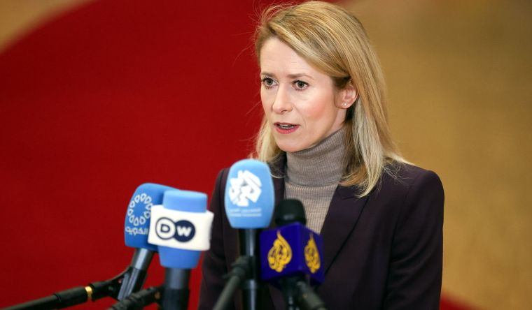Kaja Kallas, de la Unión Europea, considera que hay que presionar a Rusia por su actuación en Ucrania.&nbsp;