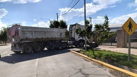 La escena del accidente fatal en el carril Rodríguez Peña. La escena del accidente fatal en el carril Rodríguez Peña.