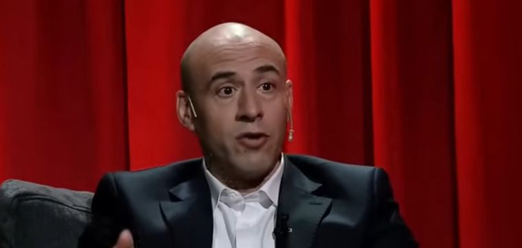 Esteban Trebucq cuestionó la marcha LGTB+. Foto: Captura La Nación+.