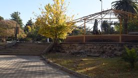 La histórica Calesita del Parque ya no esta en su clásico espacio y comenzó la remodelación.