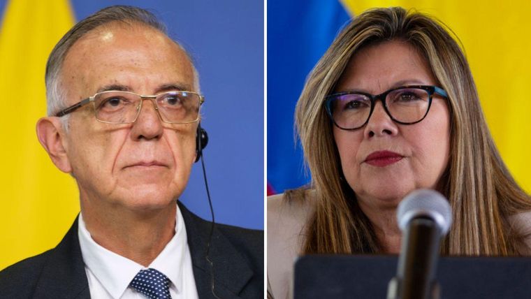 Iván Velásquez y Luz Adriana Camargo.