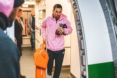 Messi regresó a Miami. Foto: @InterMiamiCF