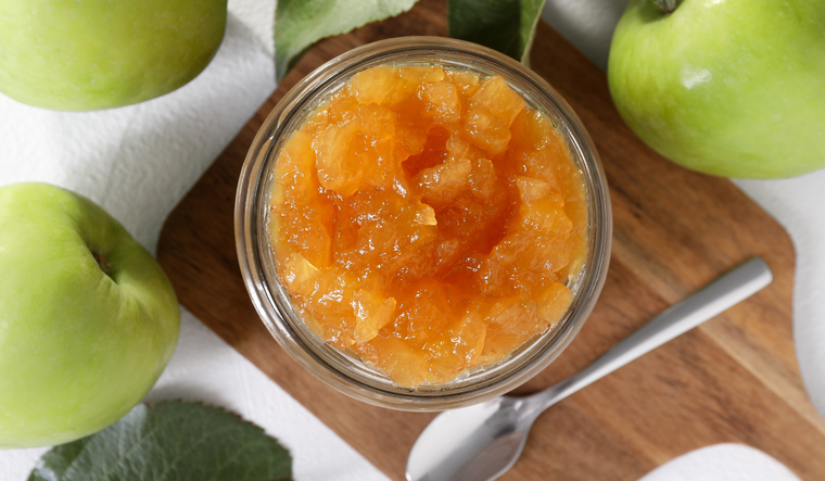 Receta fácil de mermelada de manzana Receta fácil de mermelada de manzana