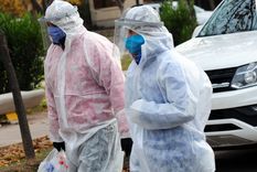 Las Brigadas Centinelas salen otra vez a las calles de Ciudad para detectar posibles casos de coronavirus Foto: ALF PONCE / MDZ