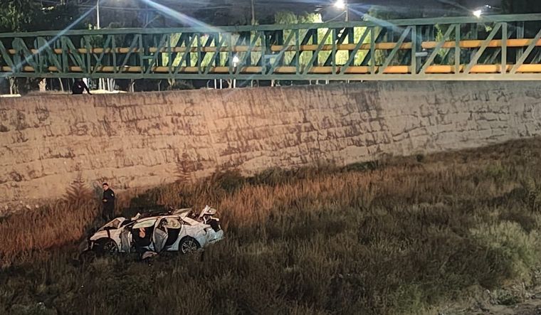 El accidente se produjo durante la madrugada de este sábado.
