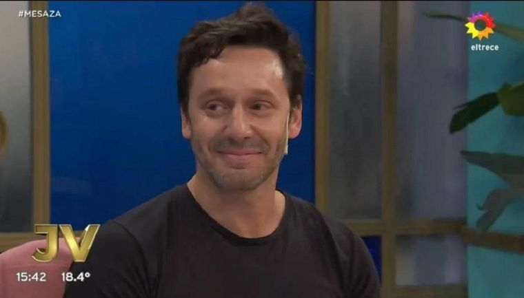 Vicuña cuando fue invitado al programa de Mirtha Legrand. Vicuña cuando fue invitado al programa de Mirtha Legrand.