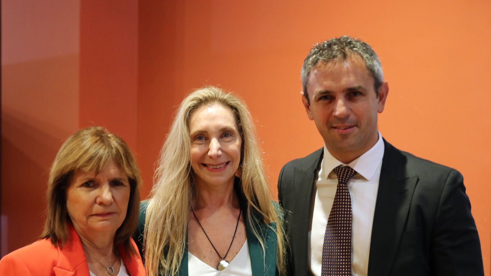 Karina Milei, Patricia Bullrich y Martin Menem