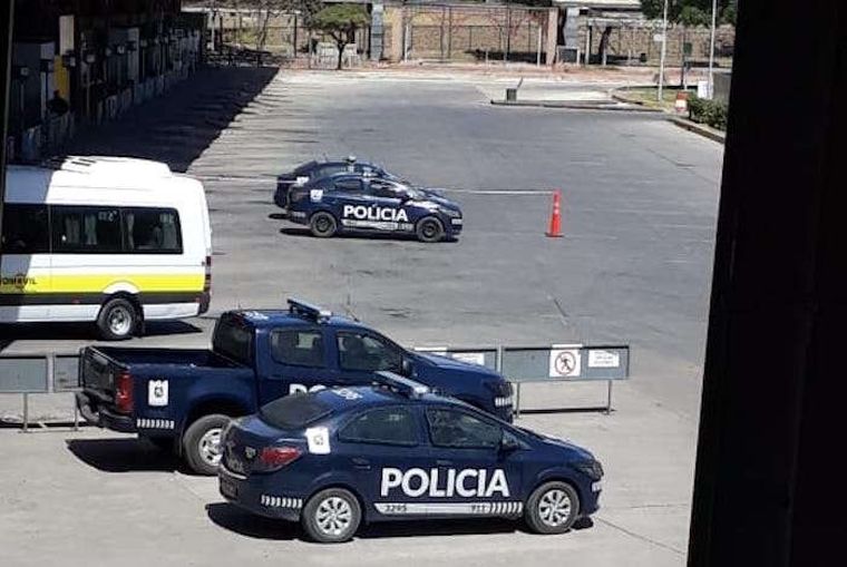 terminal Así lucía la terminal este lunes. Imagen: gentileza.