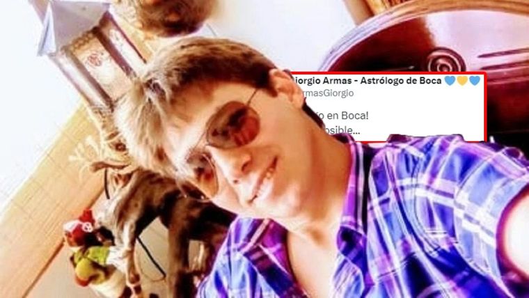 El tarotista se expresó en las redes.