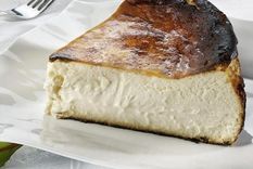 la tarta de queso vasca fue elegida el sabor del ano y te pasamos la receta