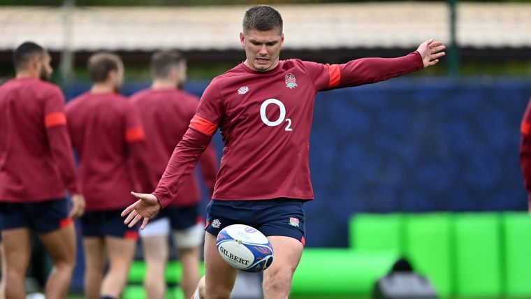 Owen Farrell, el capitán de Inglaterra. Foto: EnglandRugby